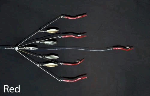 9er's New England 10/0 Spinner & Tube Umbrella Rigs - Image 3