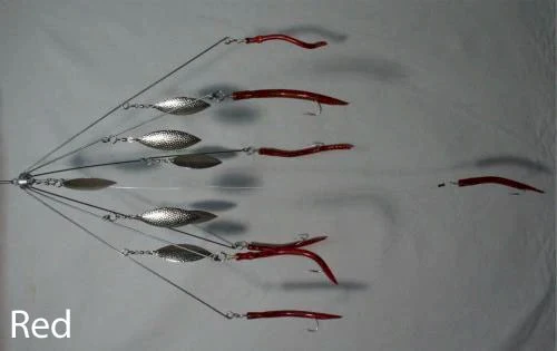 9er's New England 10/0 Spinner & Tube Umbrella Rigs - Image 7