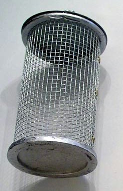 ABC CP Chum Pot w/ Snap - Galvanized Mesh - 1 Quart - Image 2