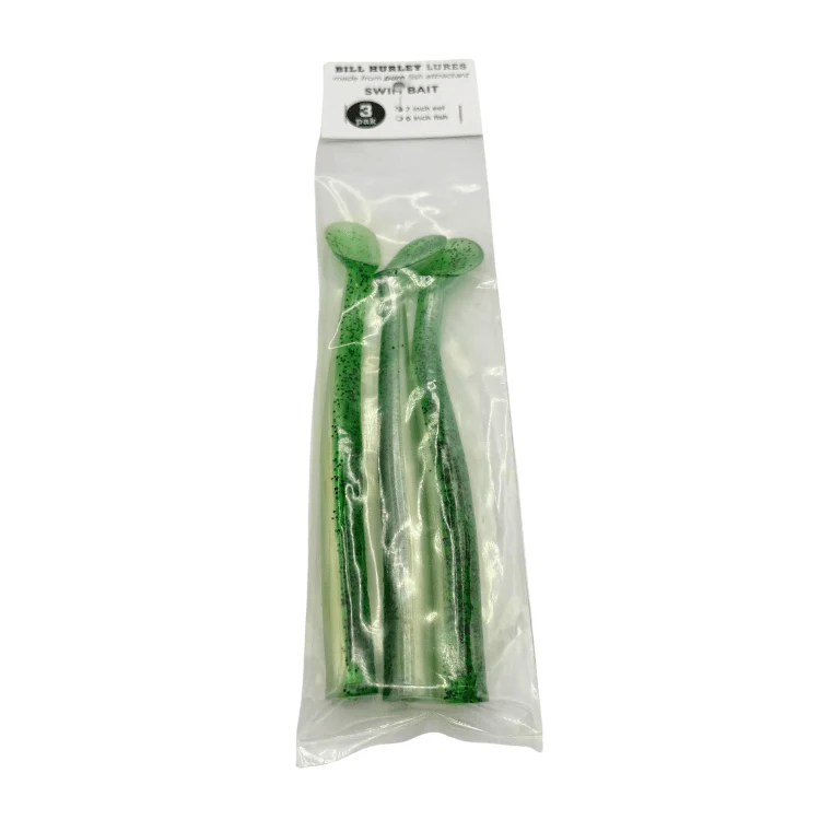 Bill Hurley 7" Swimbait Replacement 3pk - Image 2