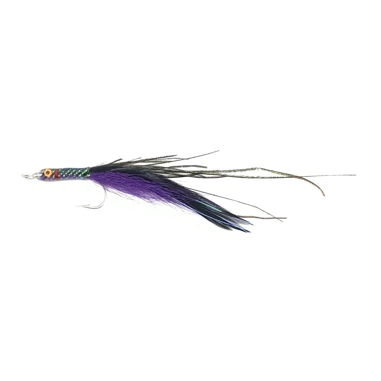 Buz Fly Saltwater Flies - Sand Eel W/ Feather - Image 3