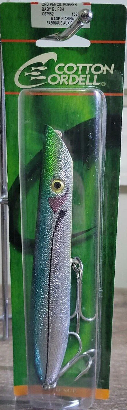 Cotton Cordell Pencil Popper Topwater Lure - Image 24