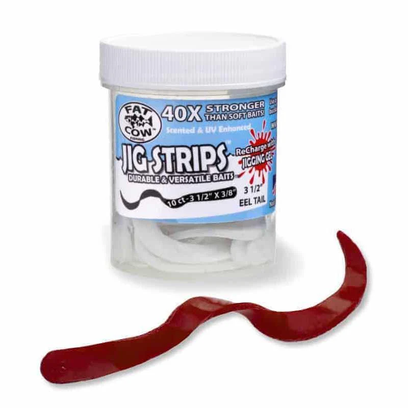 Fat Cow Jig Strips Eel Tail - Image 10