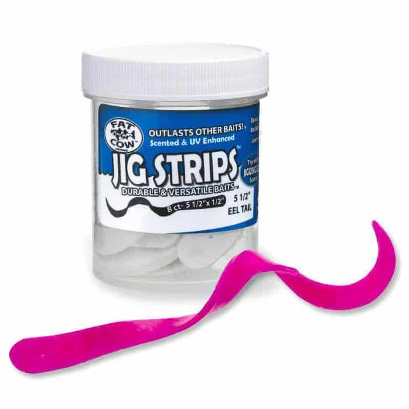 Fat Cow Jig Strips Eel Tail - Image 13