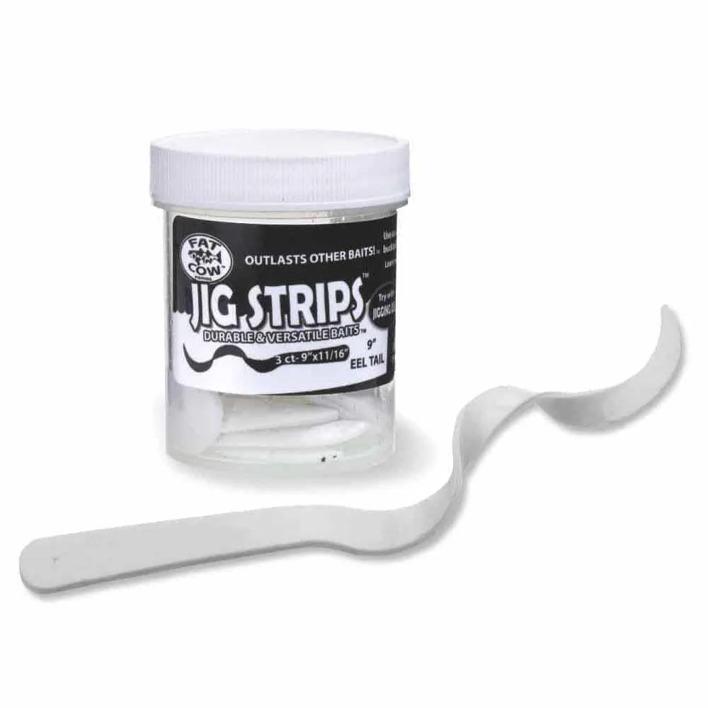 Fat Cow Jig Strips Eel Tail - Image 2