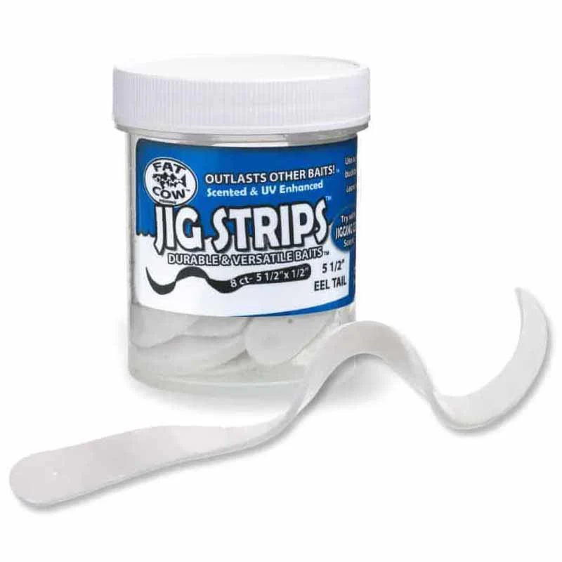 Fat Cow Jig Strips Eel Tail - Image 6
