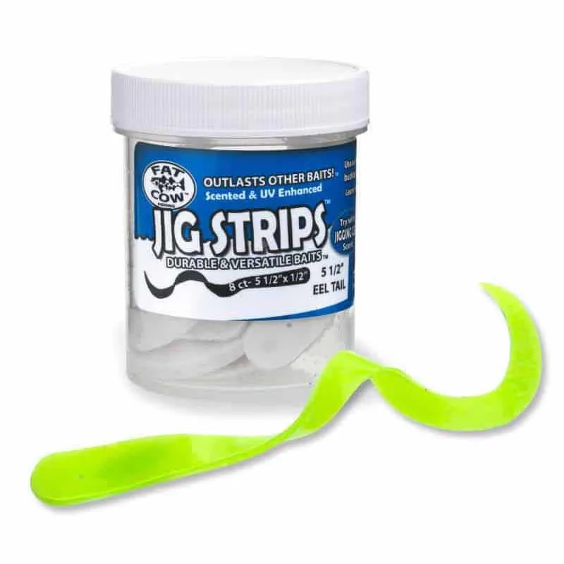 Fat Cow Jig Strips Eel Tail - Image 7