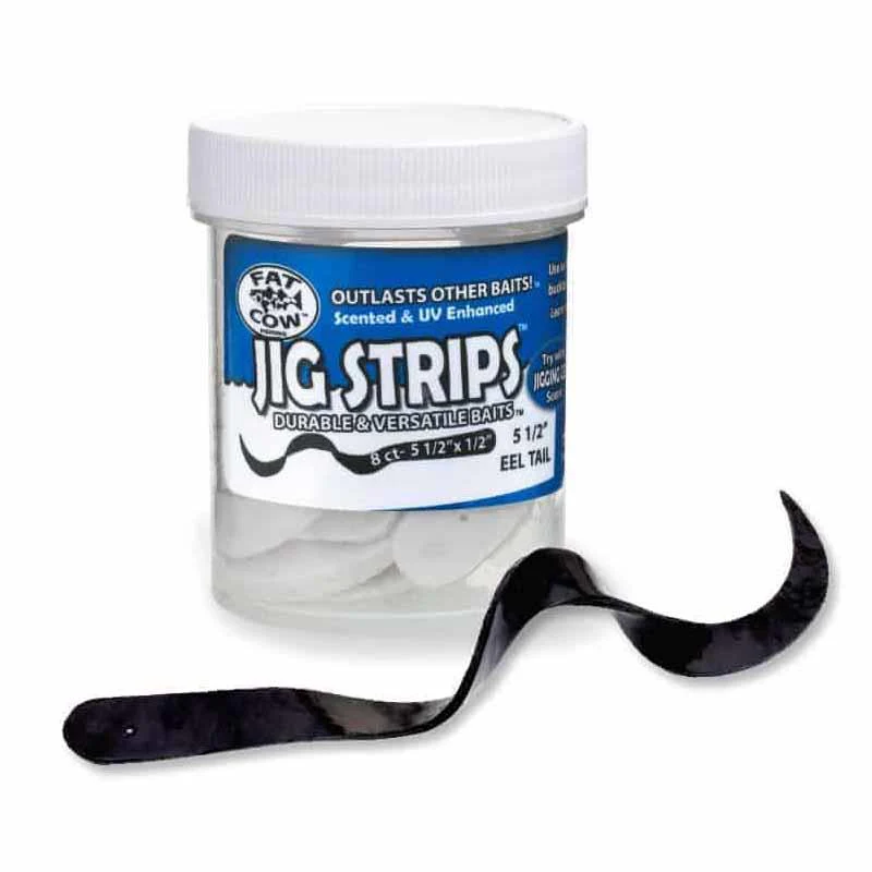 Fat Cow Jig Strips Eel Tail - Image 8