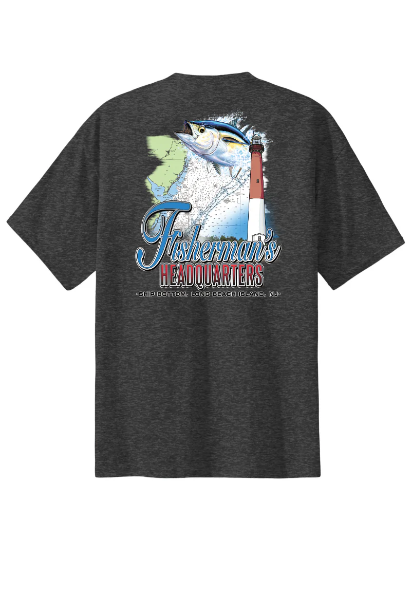Fish Heads Bigeye Tuna Port & Company Husky T-Shirt - Image 3