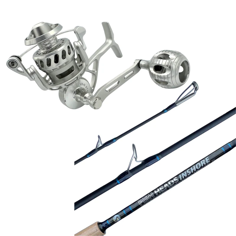 Fish Heads Inshore 7ft Rod w/ Van Staal VR II 25 Series Bailed Reel Combo - Image 2