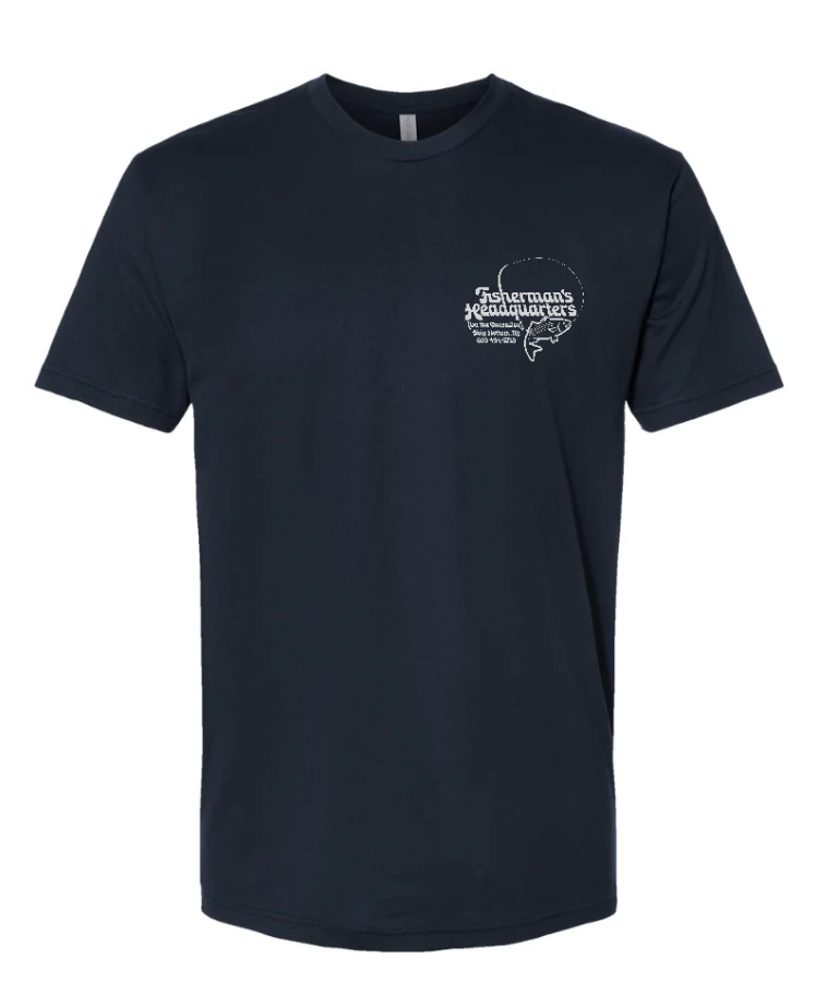 Fish Heads One Last Cast Cast Classic Crew T-Shirt - Image 4