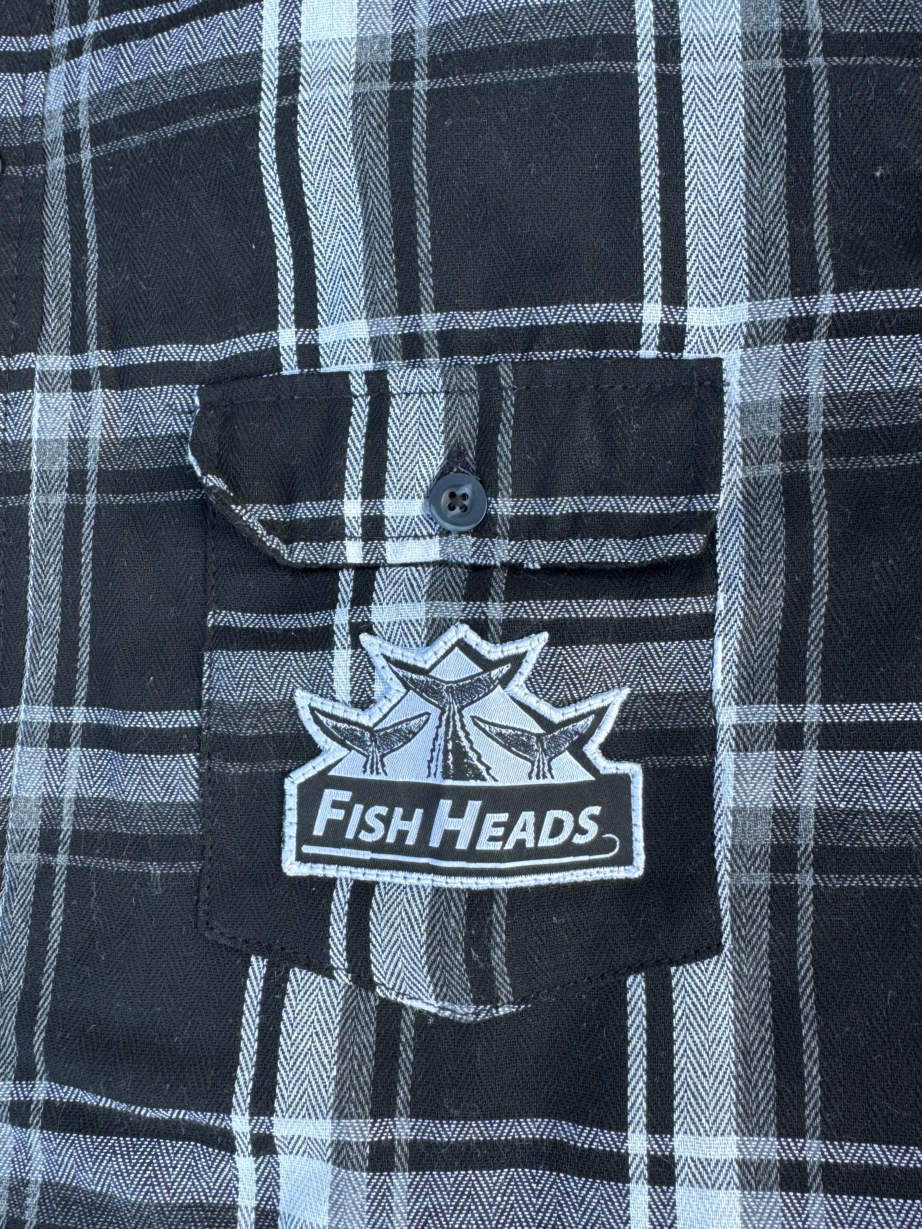 Fish Heads Triple Tuna Tail Quilted Flannel - Image 2