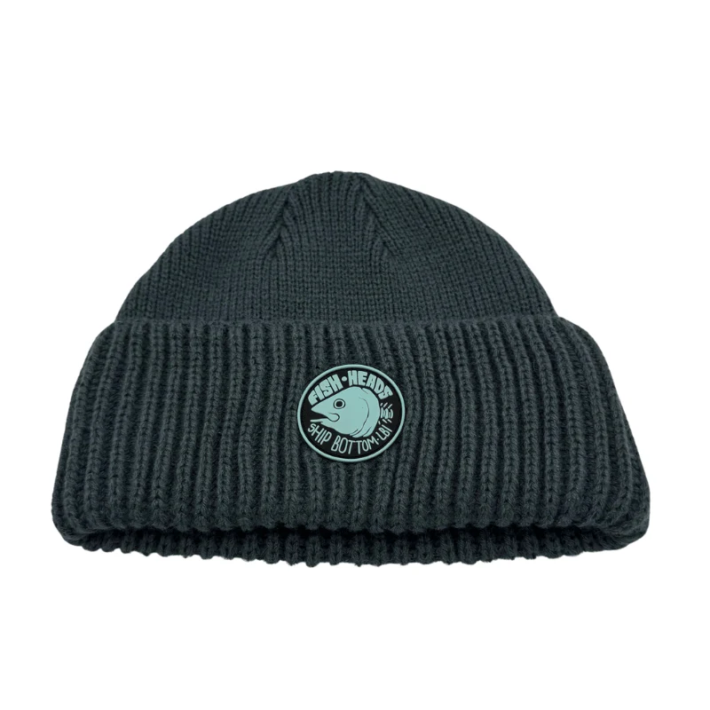 Fish Heads Tuna Skull Patch Beanie - Image 2