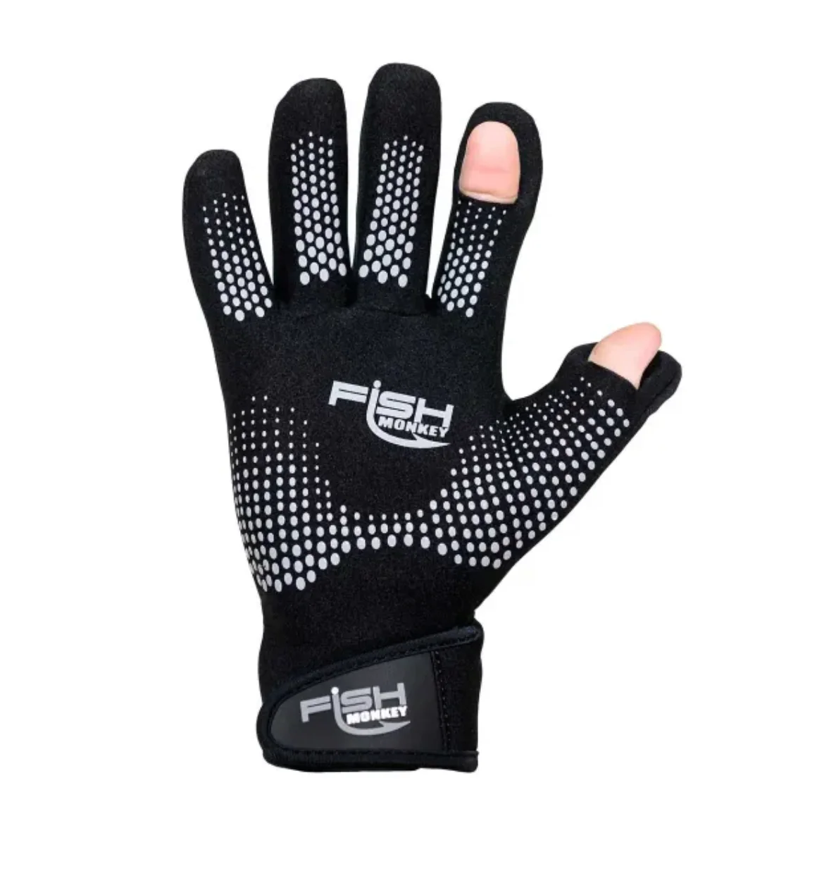 Fish Monkey Blocker Neoprene Slit Finger Fishing Gloves - Image 2