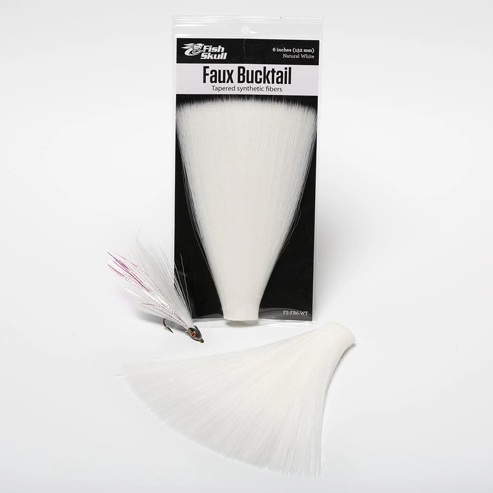 Fish Skull 6" Faux Bucktail - Image 10