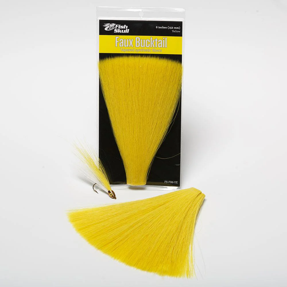 Fish Skull 6" Faux Bucktail - Image 14