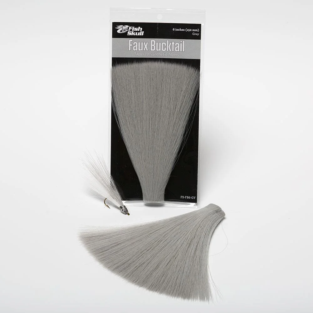 Fish Skull 6" Faux Bucktail - Image 20