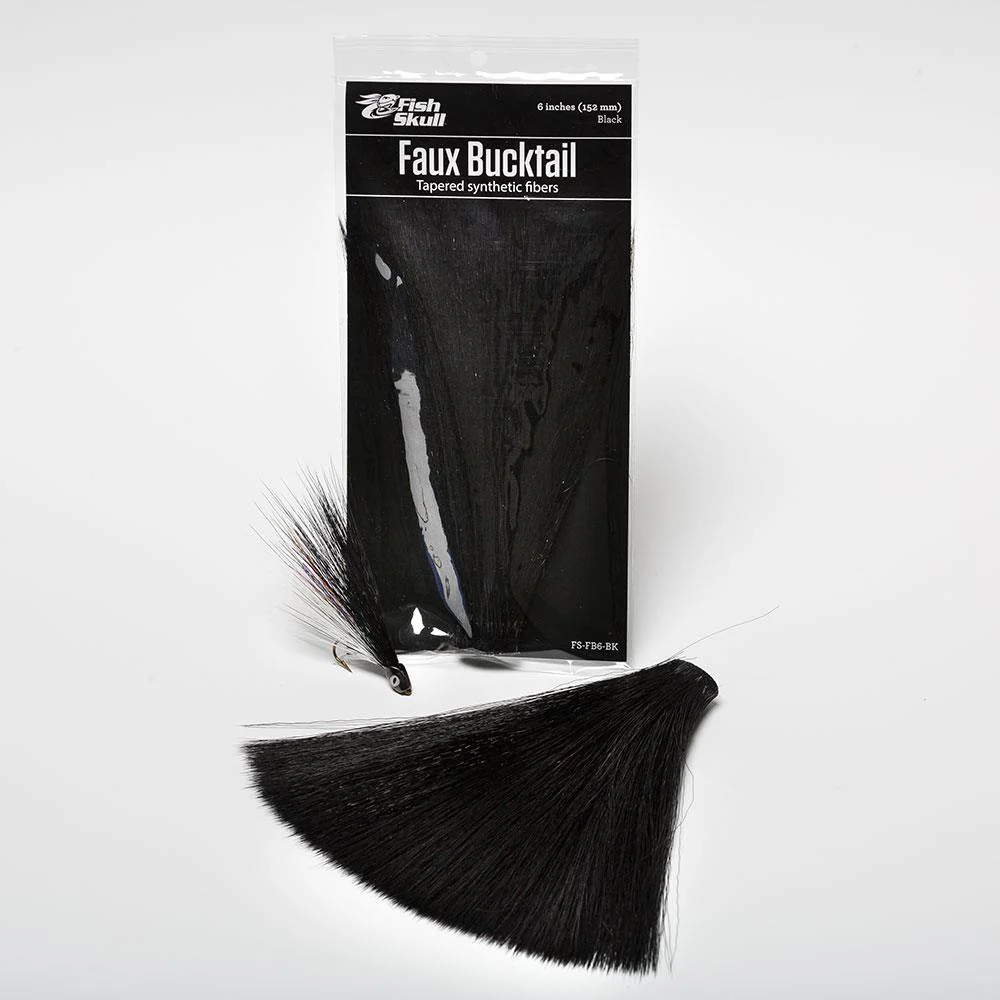 Fish Skull 6" Faux Bucktail - Image 7