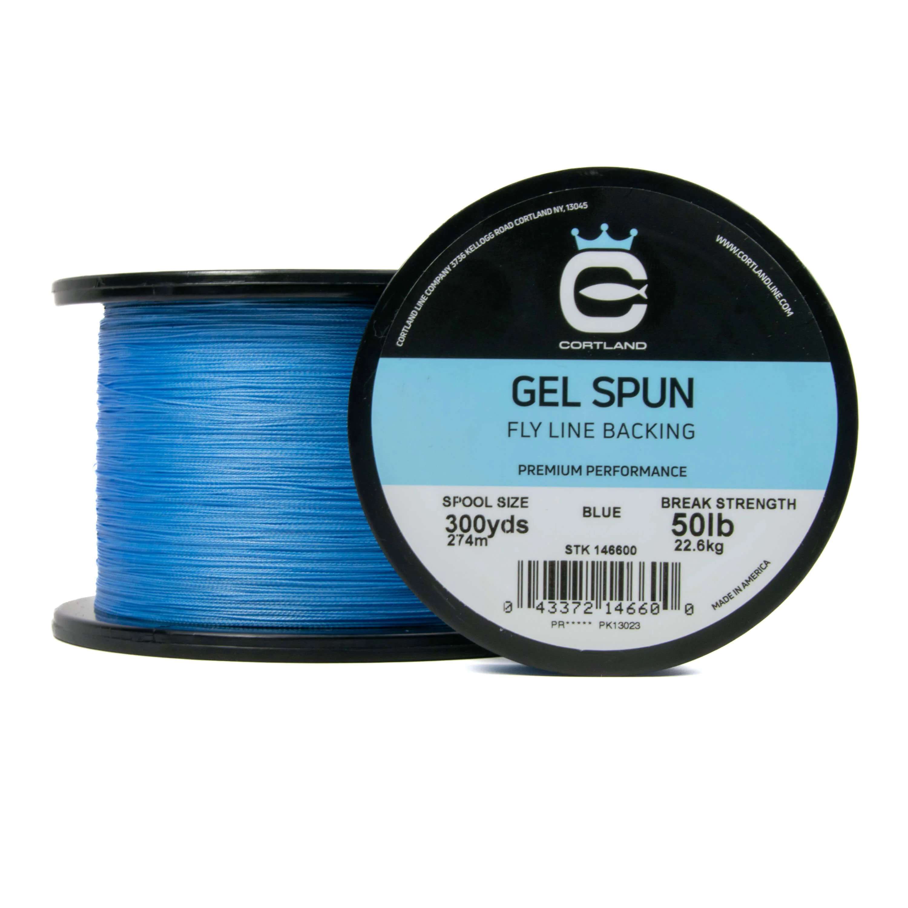 Cortland Gel Spun Fly Line Backing - Blue - Image 2