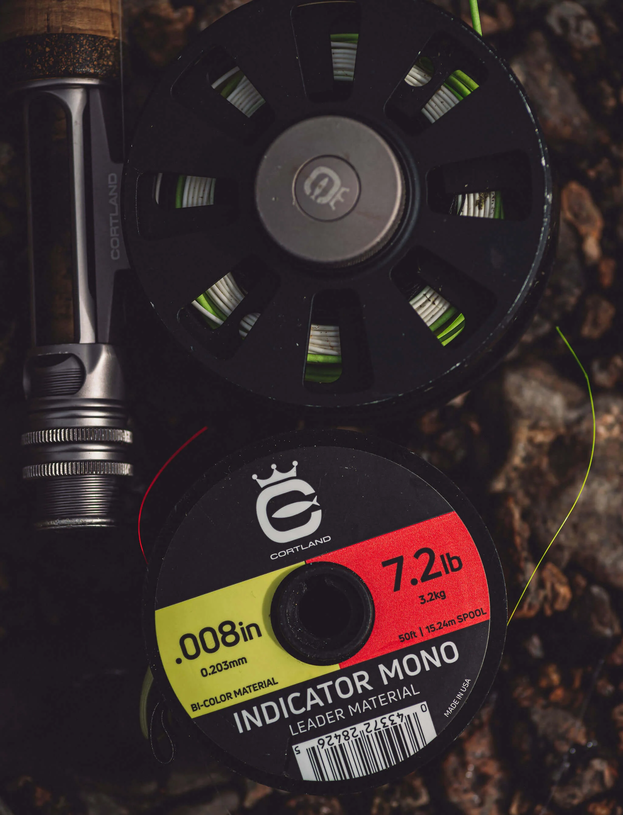 Cortland Indicator Mono Leader Material - Bi-color - Image 4