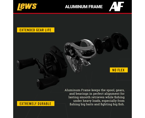 Lew's SuperDuty 2nd Gen Baitcast Reel - Image 7