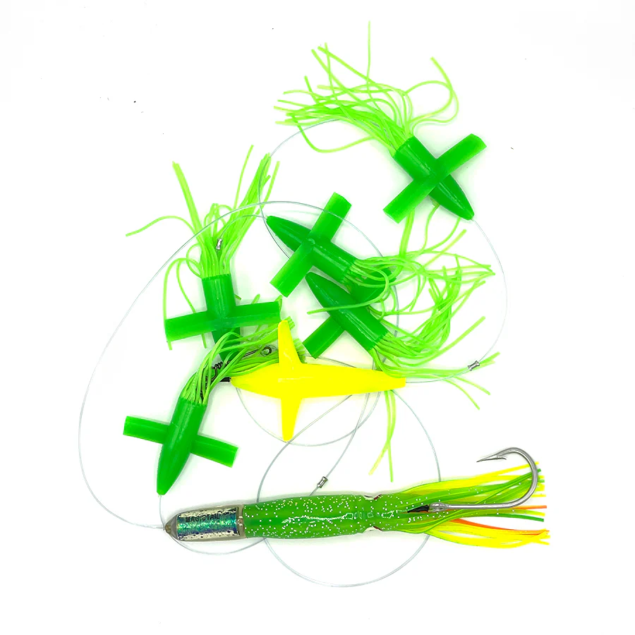 MagicTail Squid Stinger 7" Soft Bird Daisy Chain - Image 2