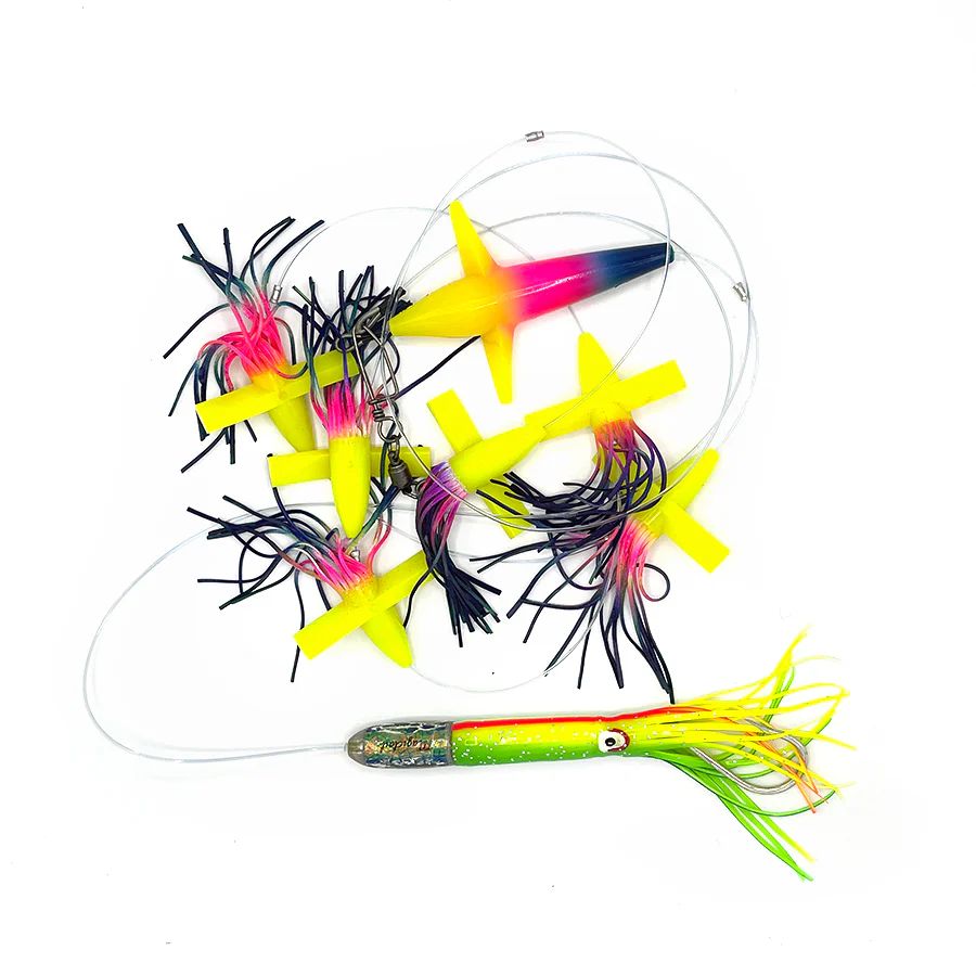 MagicTail Squid Stinger 5" Soft Bird Daisy Chain - Image 4