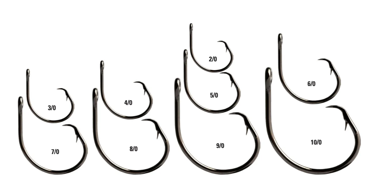 Mustad 39944-BN In-line Demon Circle Hooks - Image 2