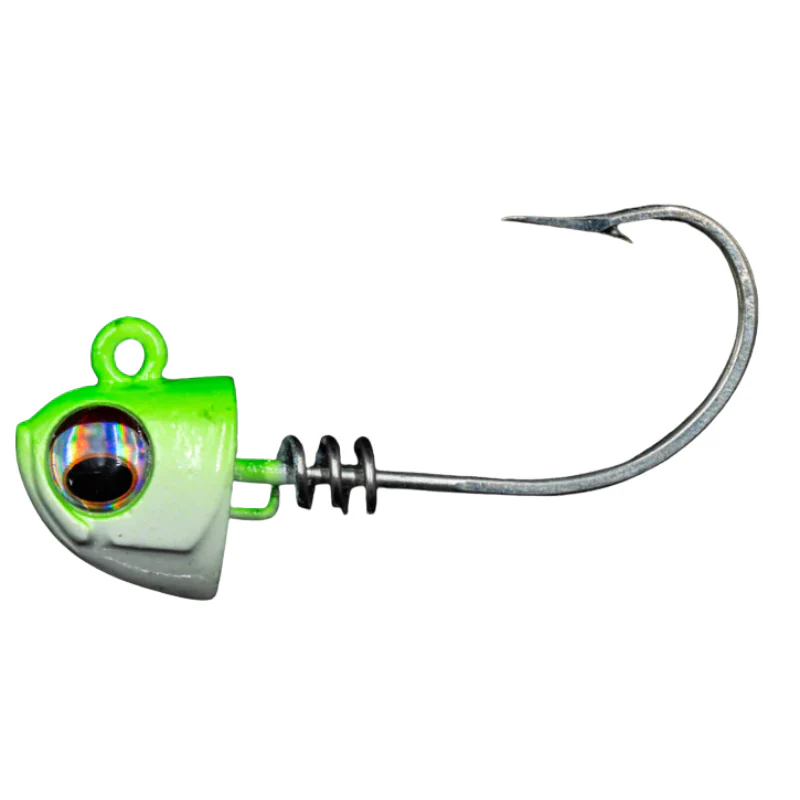 No Live Bait Needed Jig Heads for 5" Paddle Tail Softbait - Image 3