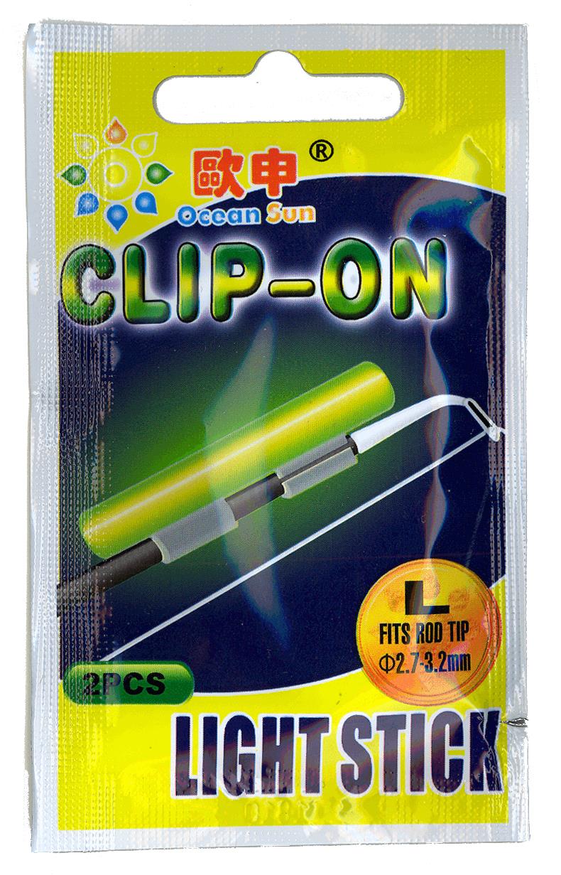Ocean Sun Rod Tip Light Clip-on Glow Stick - Green - Image 3