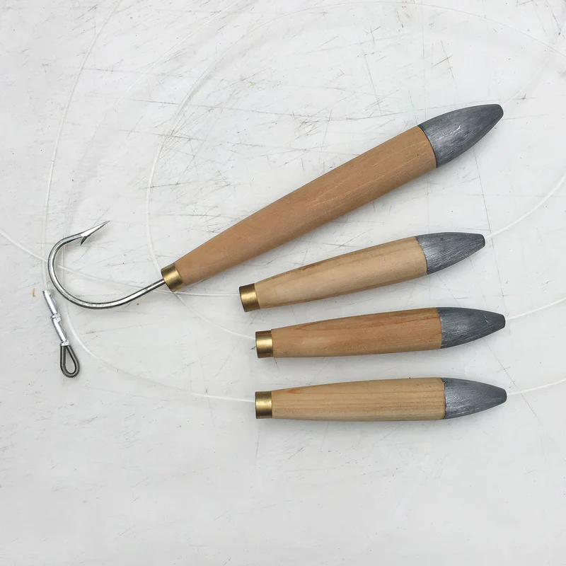 Sea Striker Rigged Cedar Plug Daisy Chain - Image 3