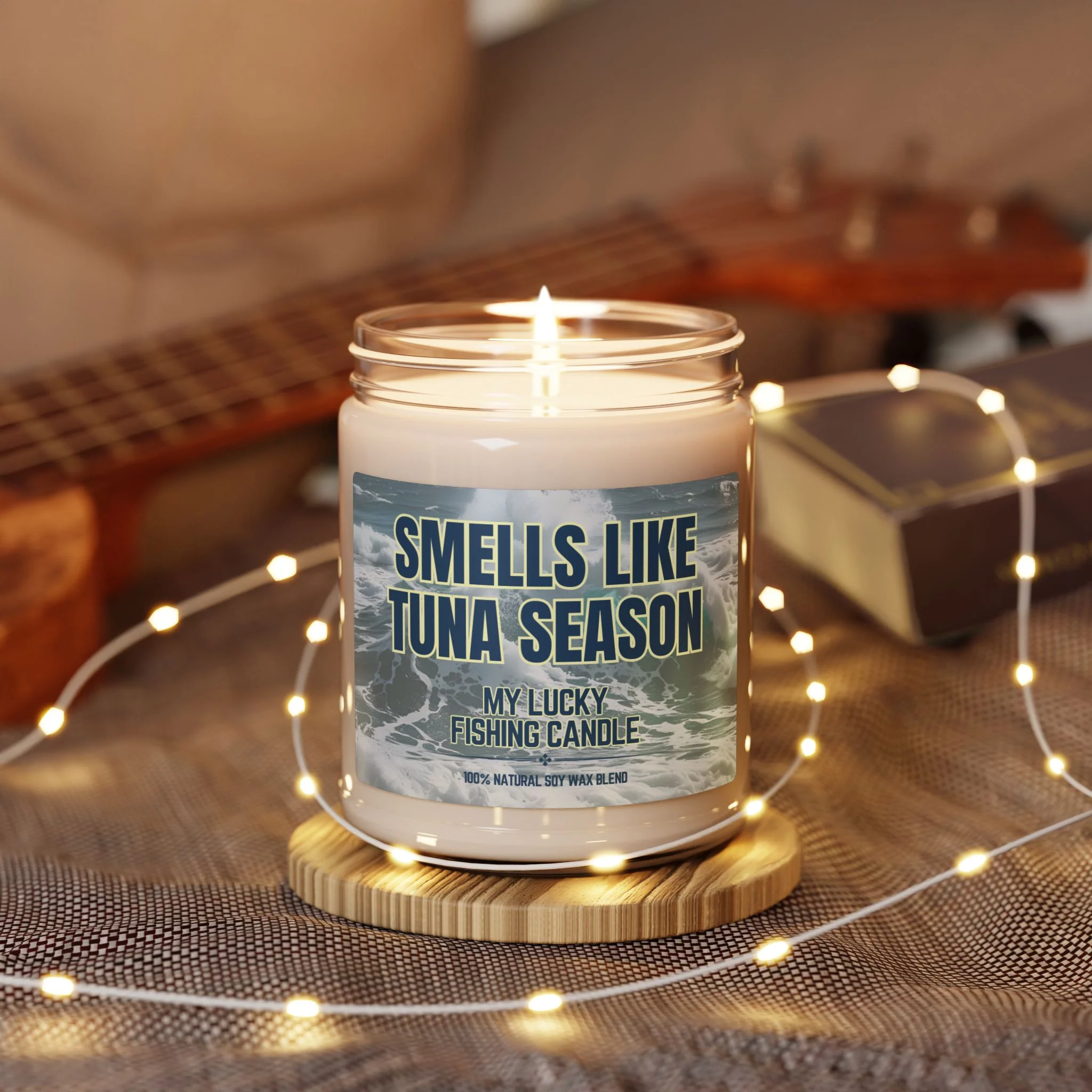 Smells Like Tuna Season — Scented Soy Candle (9 oz) - Image 23