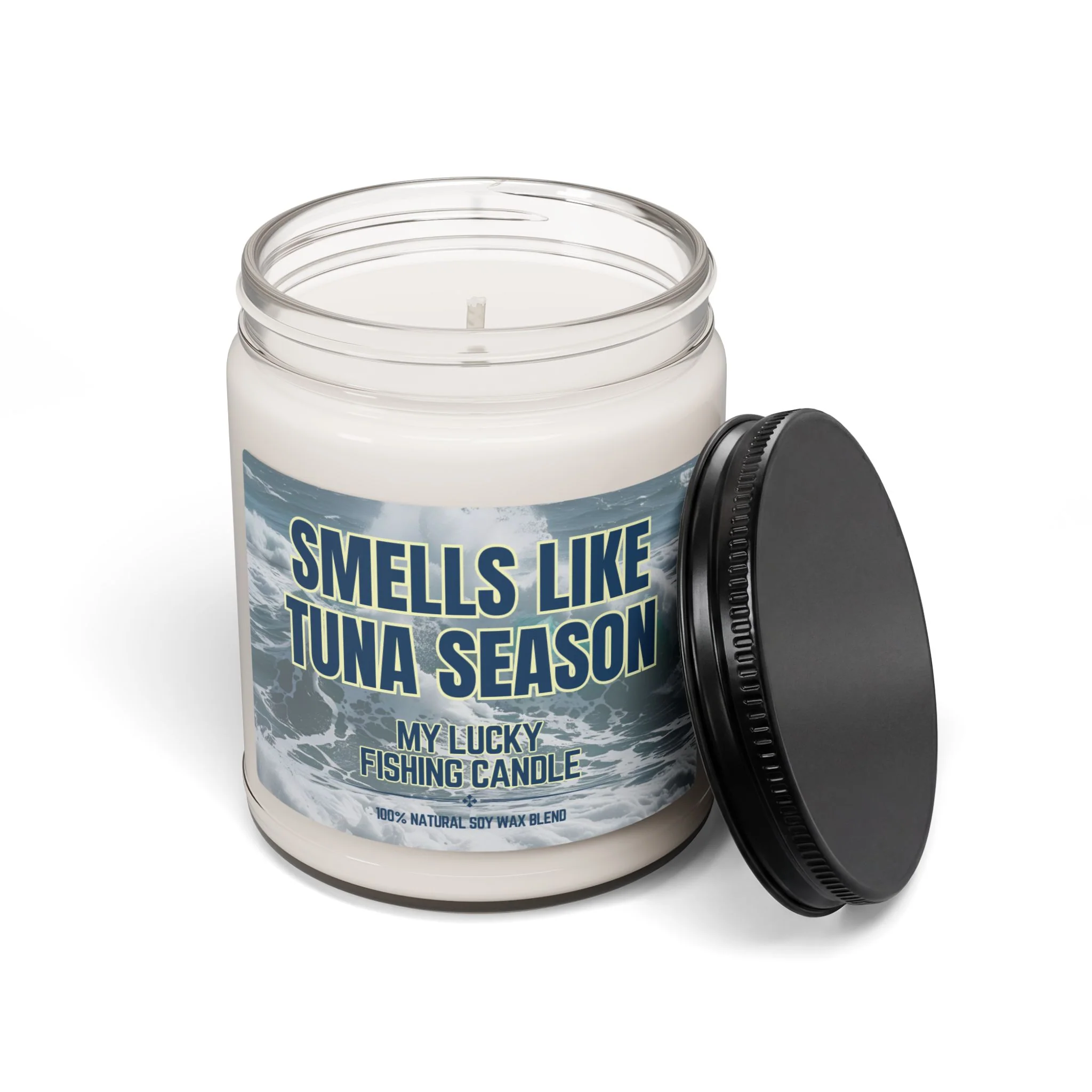 Smells Like Tuna Season — Scented Soy Candle (9 oz) - Image 34