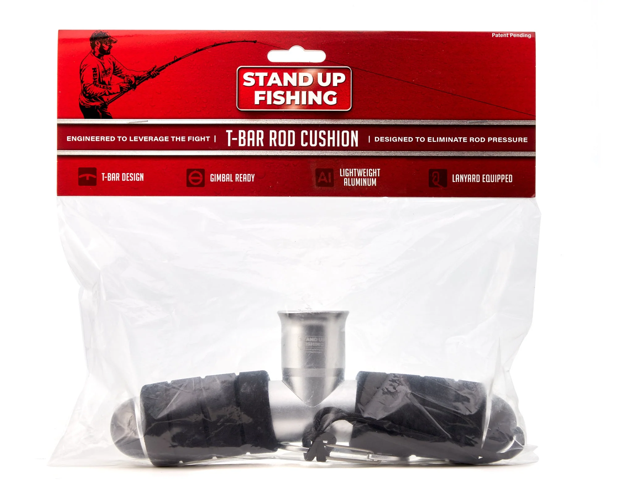 T-Bar Fishing Rod Cushion - Silver 2.0 - Image 6