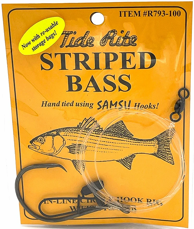 Tide Rite Striped Bass Bait Rig In-Line Circle w/ Fish Finder - Image 4