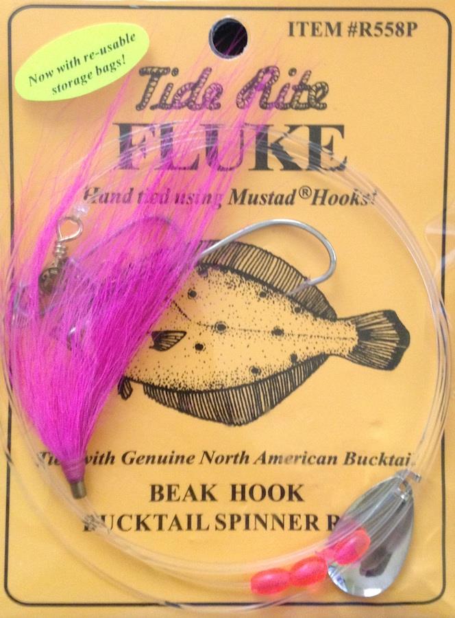 Tide Rite R558 Beak Hook Bucktail Spinner Fluke Rig - Image 2