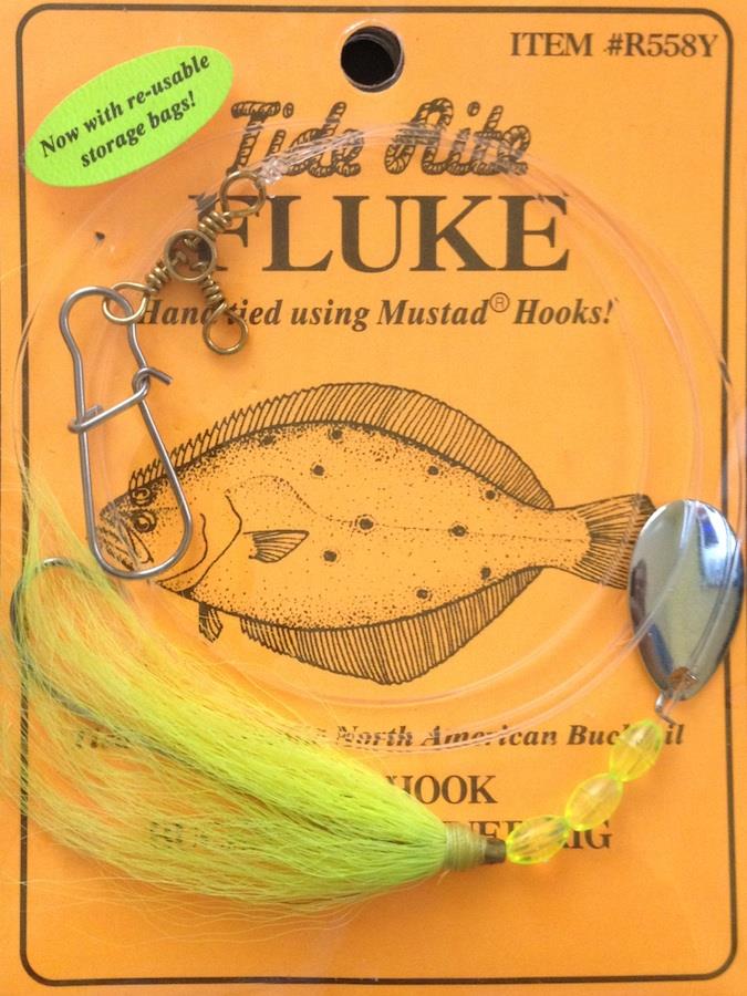 Tide Rite R558 Beak Hook Bucktail Spinner Fluke Rig - Image 4