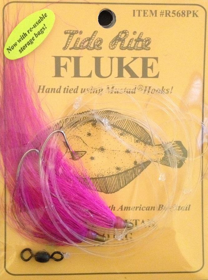 Tide Rite R568 Hi-Lo Wide Gap Hook W/ Bucktail Fluke Rig - Image 2