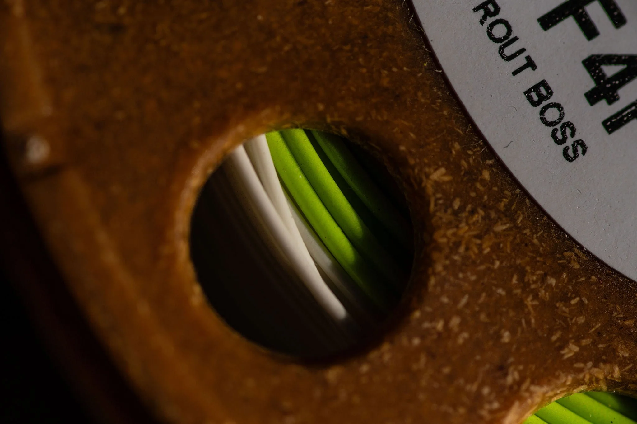 Cortland Trout Boss Chartreuse / White - Image 3