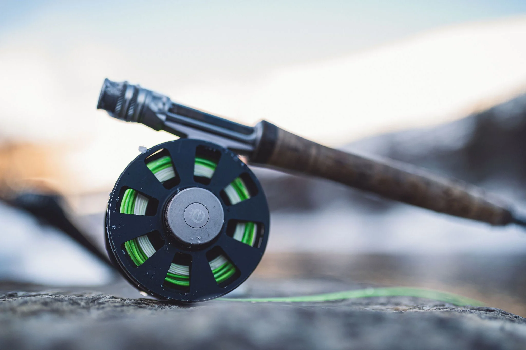 Cortland Trout Boss Chartreuse / White - Image 4
