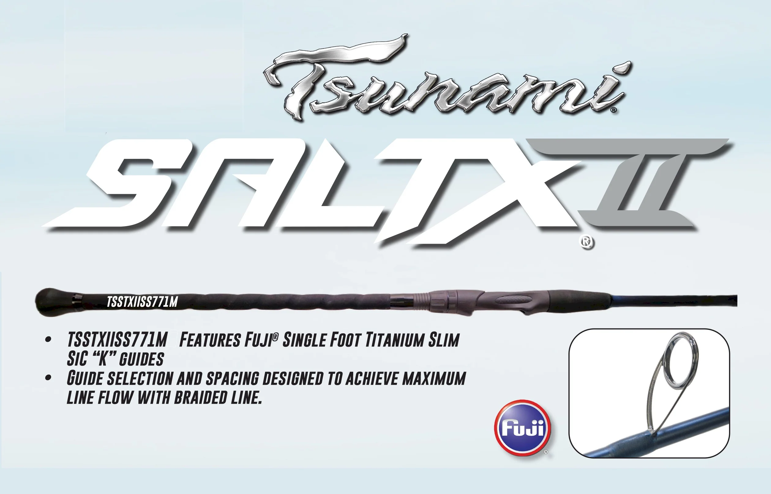 Tsunami SaltX II Surf Spinning Rods - Image 4