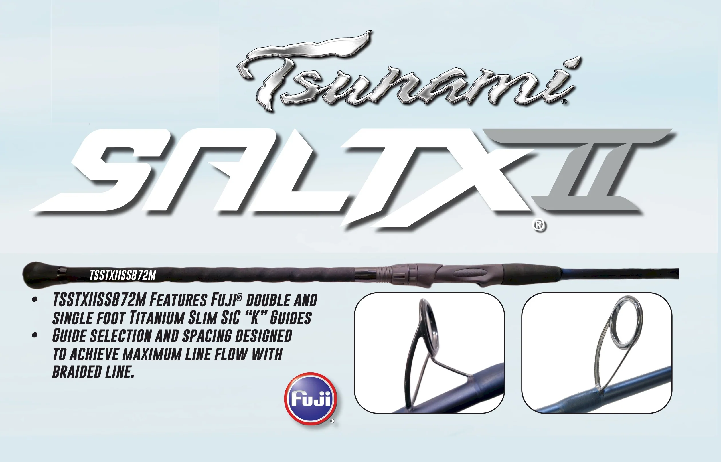 Tsunami SaltX II Surf Spinning Rods - Image 5