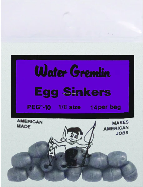 Water Gremlin PEG Lead Egg Sinker - Image 5