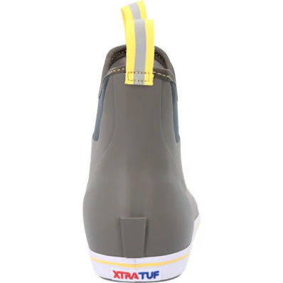 XtraTuf Men's 6" Ankle Deck Boot - Grey - Image 4