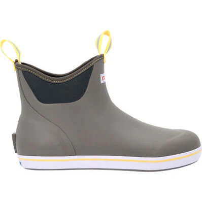 XtraTuf Men's 6" Ankle Deck Boot - Grey - Image 6